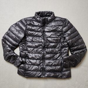 WANTDO Down Filled Lightweight Packable Puffer Jacket Sz Small